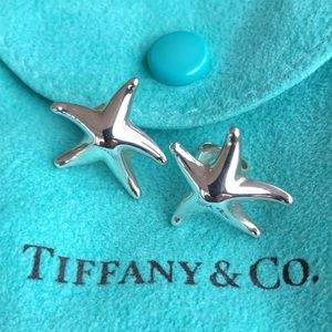 Tiffany & Co. Elsa Peretti Starfish Earrings in sterling silver